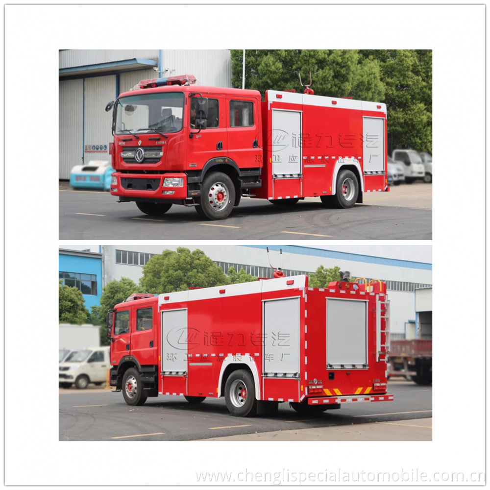 Dongfeng Firefighting Truck 1 Png
